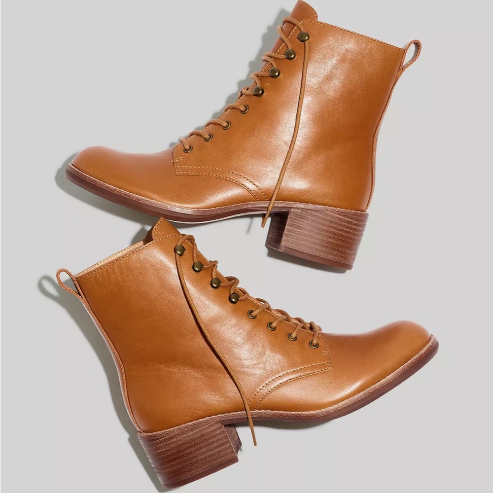 Madewell Patti Lace up Boots